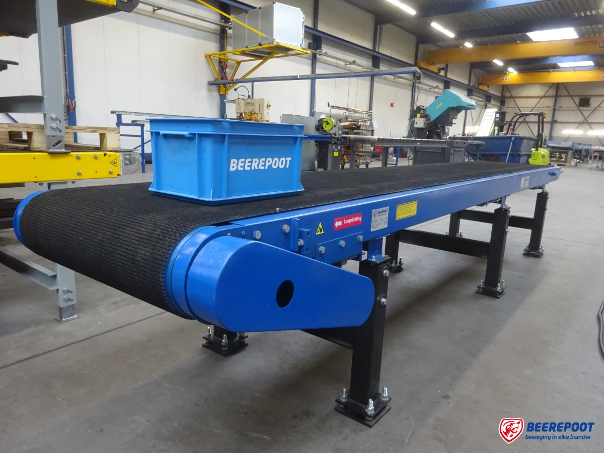 Vlakke transportband